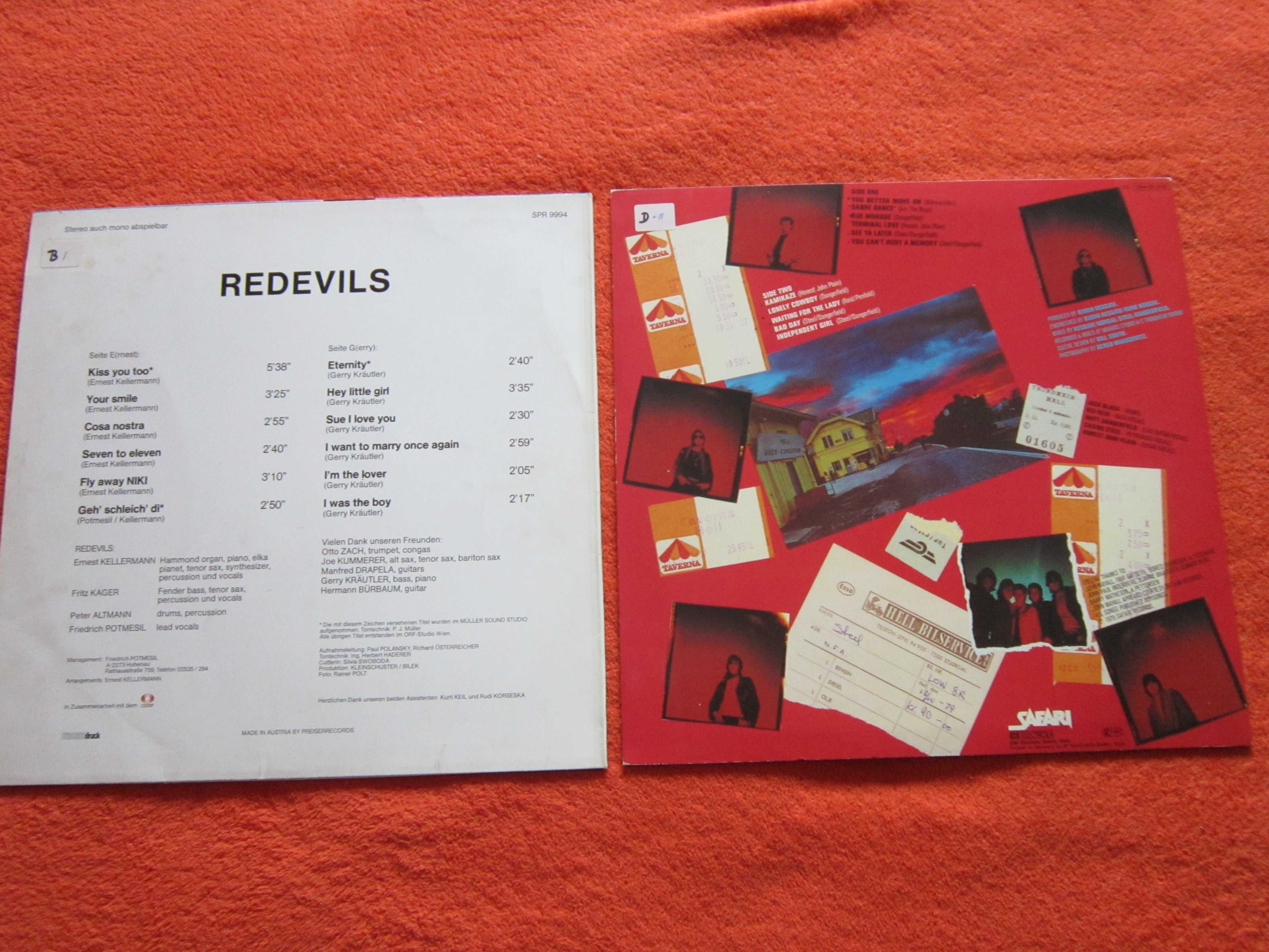 vinil rar Red Devils-Redevils/The Boys-To Hell With Boys-pun