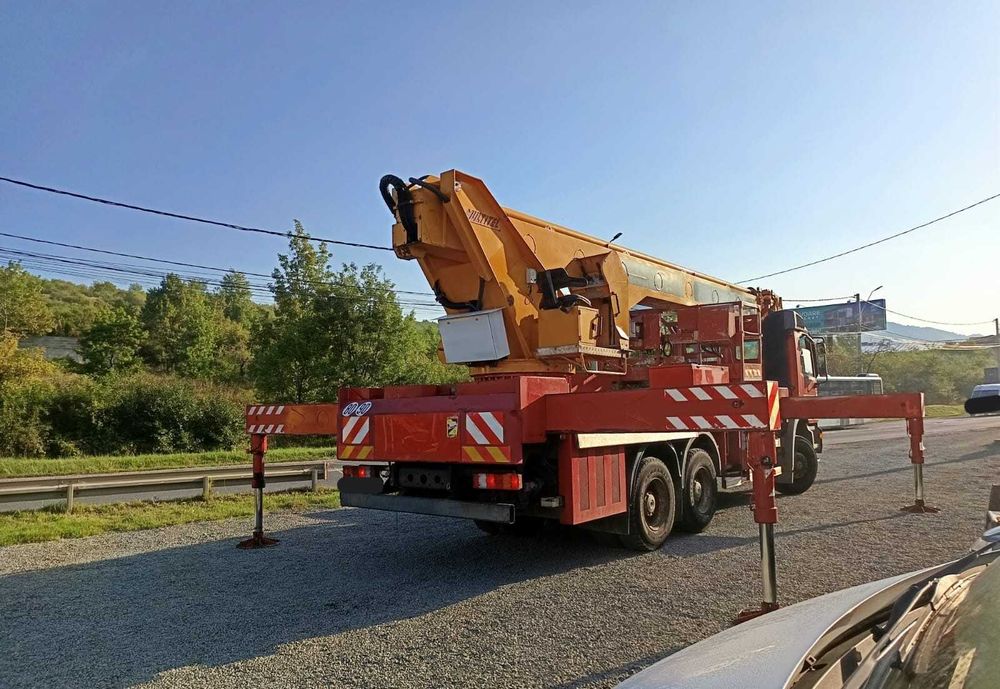 Nacela PRB 40m Mercedes Actros 2631, An Fabricatie : 2002,  291.100 km