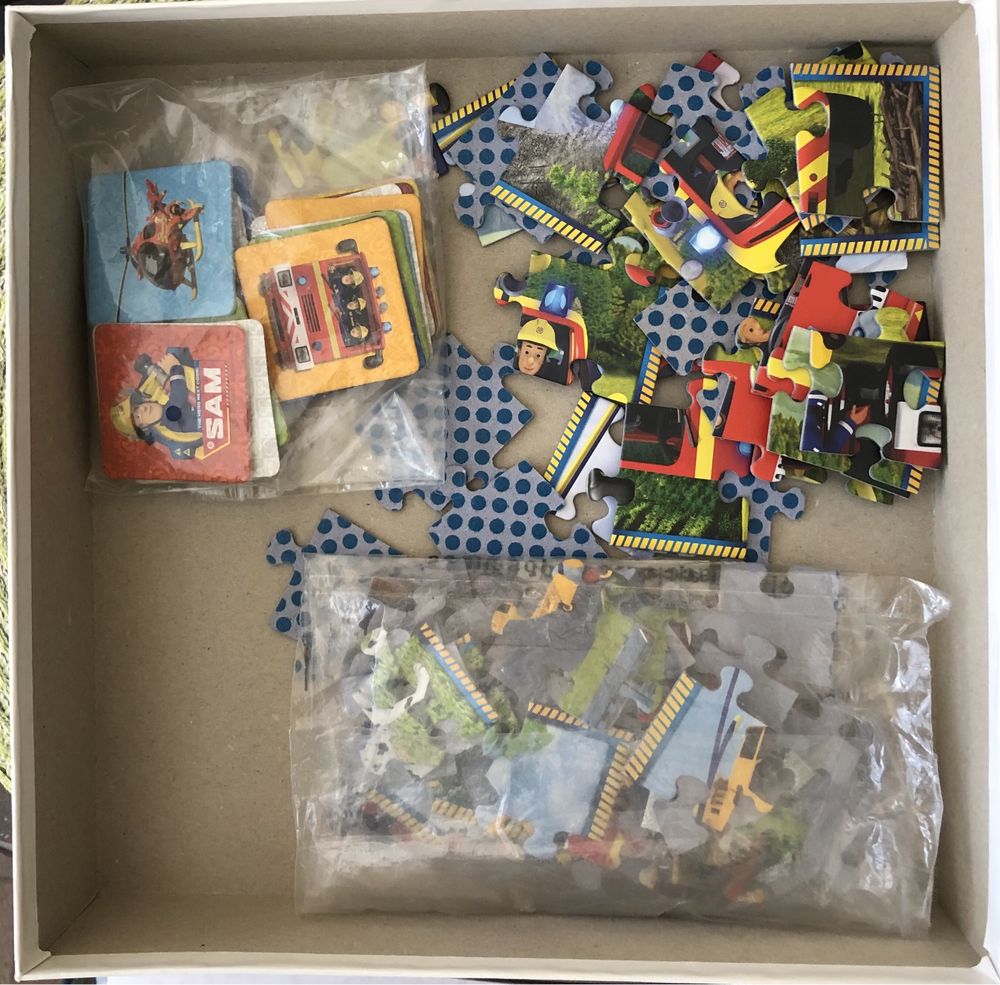 4 пъзела Ravensburger и Trefl 3+, 4+, 5+, много запазени