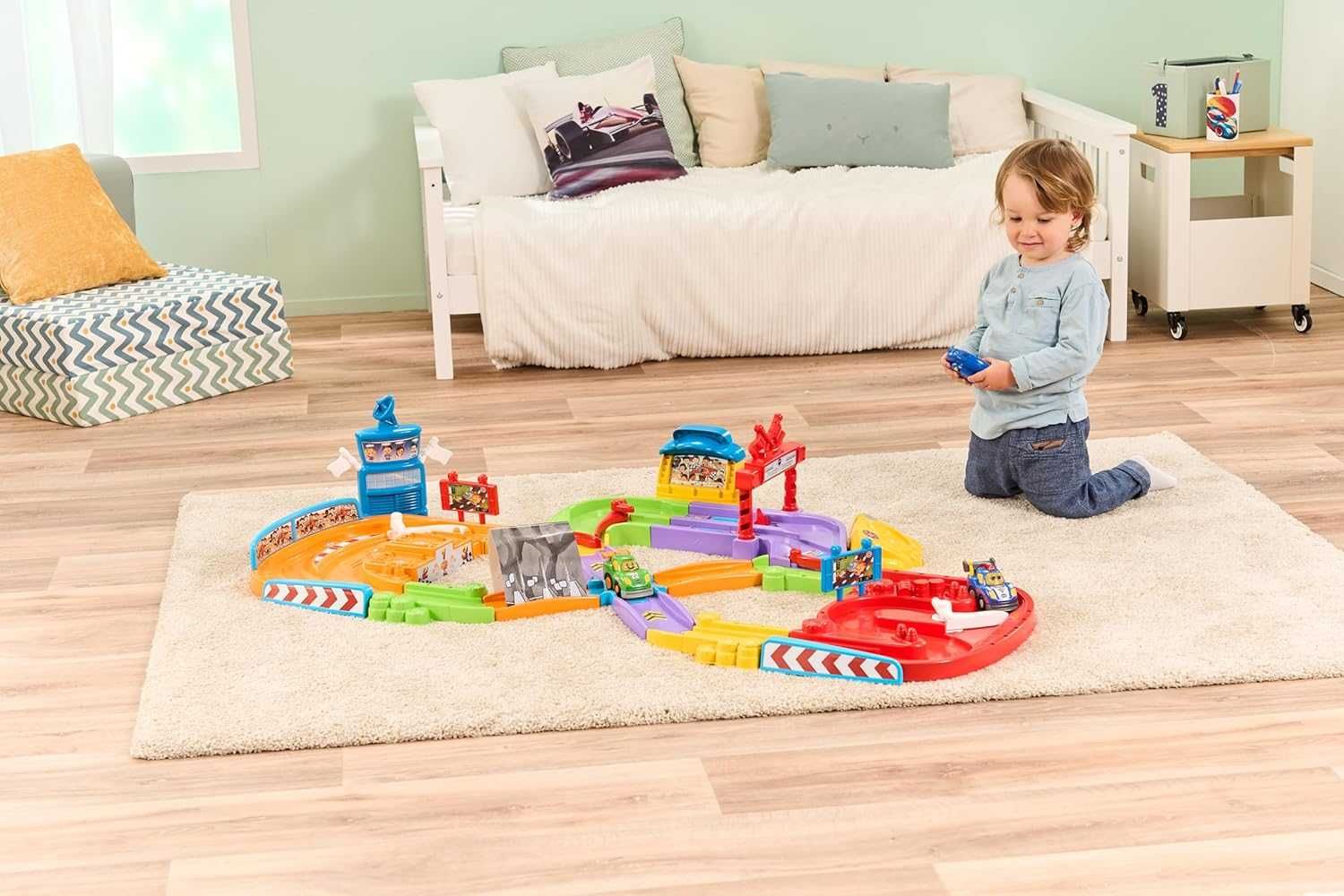 VTech Toot-Toot Drivers Комплект писта с 2 коли, дистанционно
