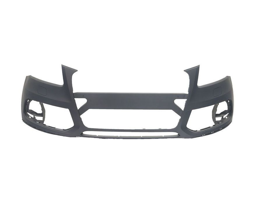 Bara fata Audi Q5 (8R), 06.2012-05.2017, grunduita, cu gauri pentru senzori de parcare, cu gauri pentru spalatoare faruri, 8R0807065C