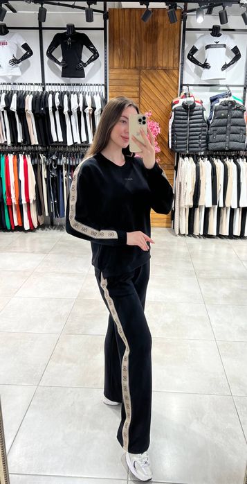 Дамски памучни екипи с широк крачол