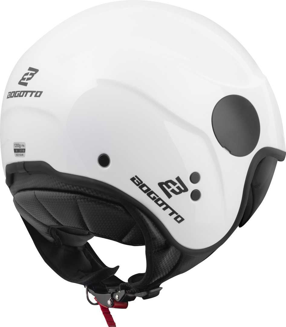 Каска за скутер Bogotto H595 SPN WHITE Размер L