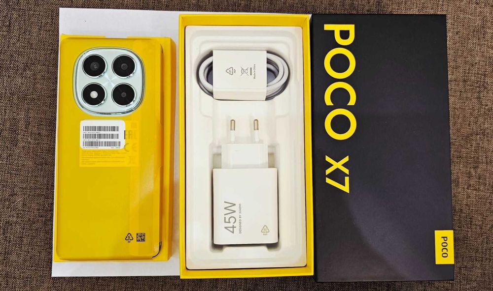 POCO 7x 256гБ. Новый, комплектация ультра