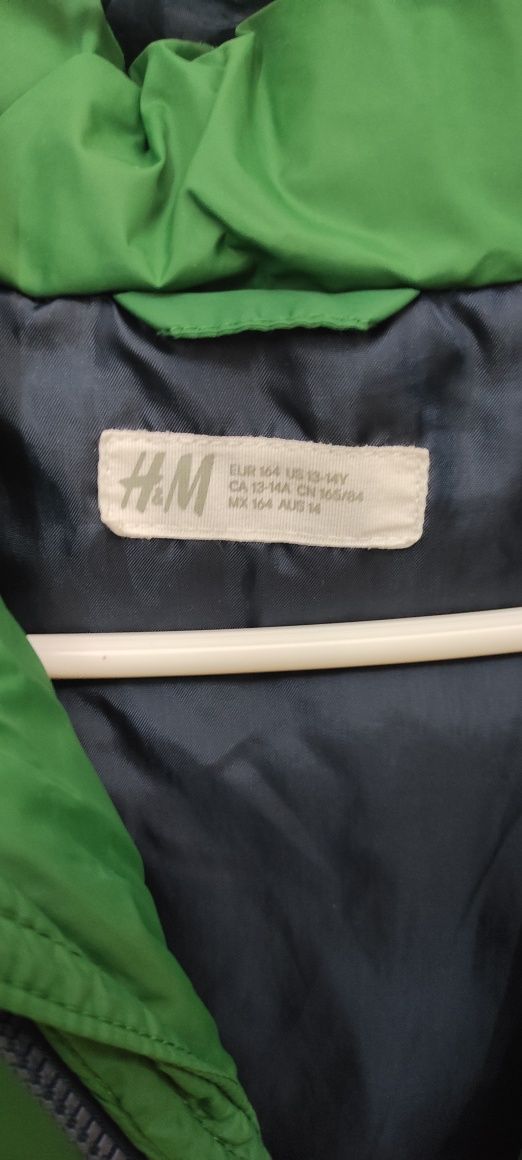 Geaca H&M cu gluga 10-13 ani