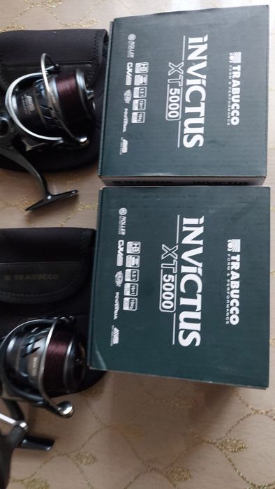 Set 2 mulinete feeder trabucco invictus xt5000