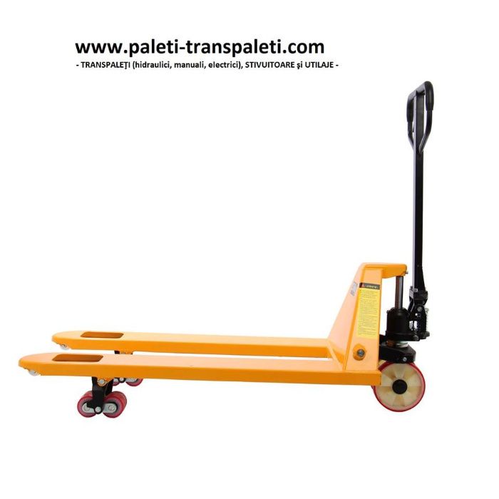 Transpalet manual hidraulic de 2 tone roti duble