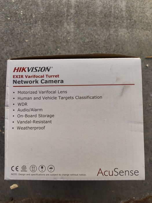 Камера Hikvision AcuSense 6MP 2.8mm - нова