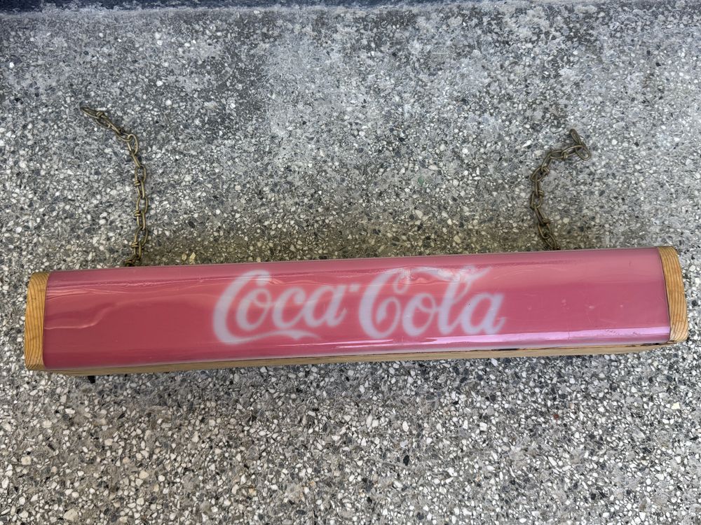 Стара светеща табела , реклама Кока Кола , Coca Cola
