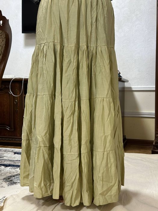 Лёгкая летняя макси-юбка — идеальна для отпуска и пляжа
ТIERED макси-ю