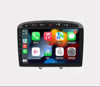 Navigatie GPS Android 13 Peugeot 308 408 - CarPlay, QLed, DSP , Wi-Fi