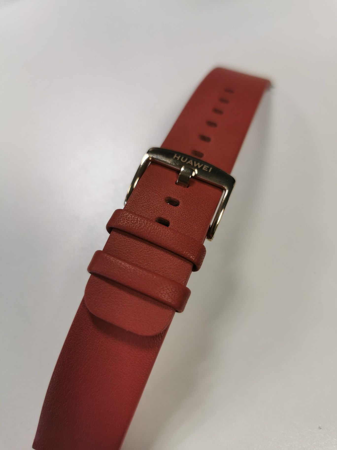 Curea piele Huawei Gt2 42mm - classic chestnut red