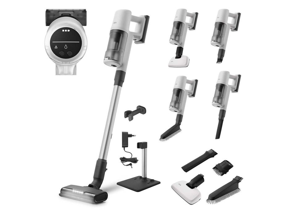 Вертикална прахосмукачка AEG Serie 6000 AP61HB21SH (Бяла)