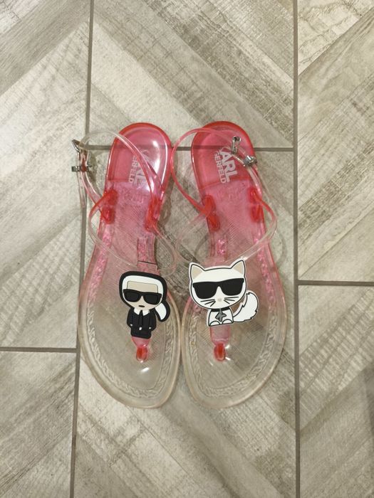 Оригинални сандали Karl Lagerfeld, в отлично състояние