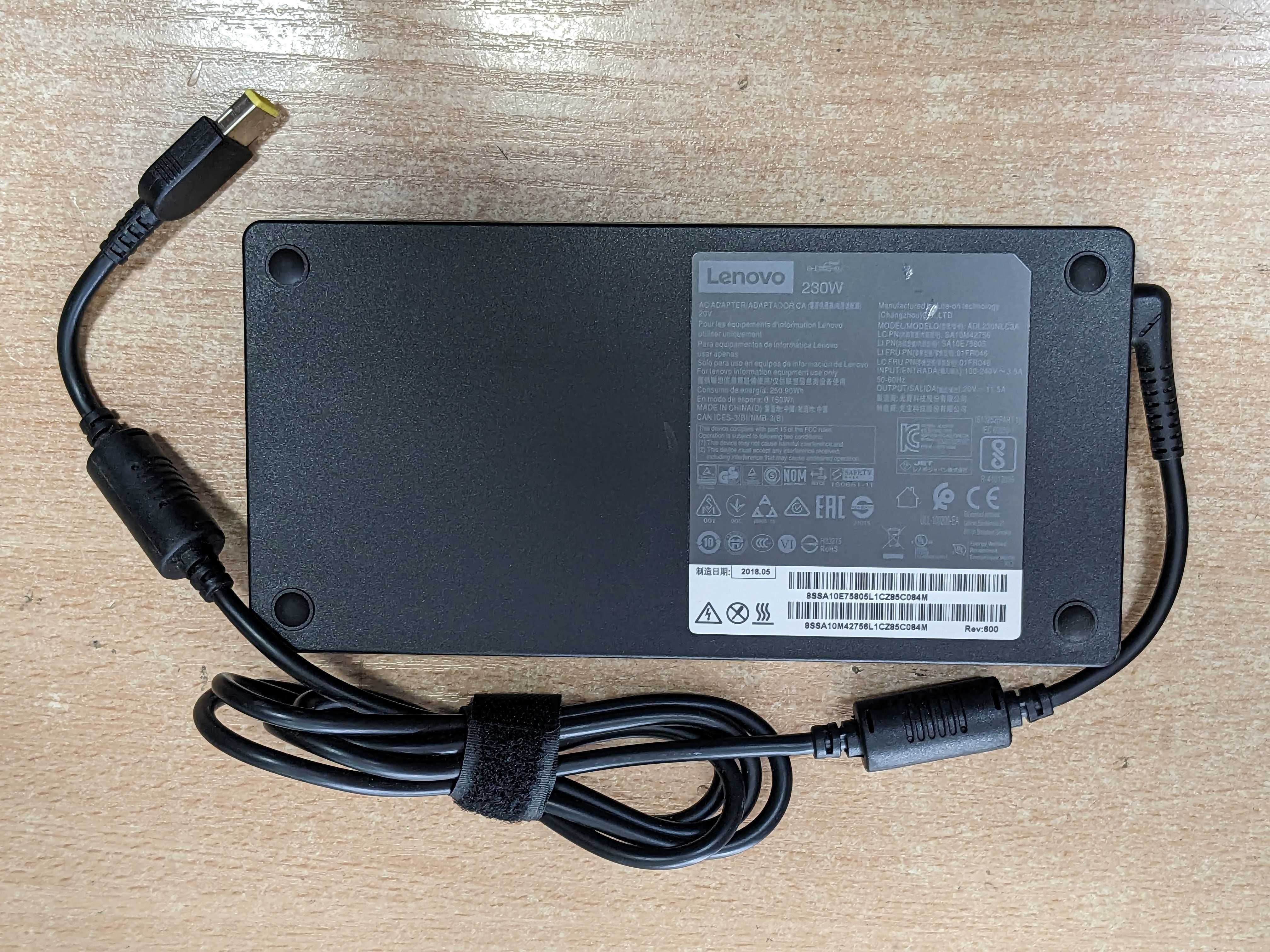 Оригинално зарядно за Lenovo 45W, 65W, 90W, 135W, 230W + Гаранция