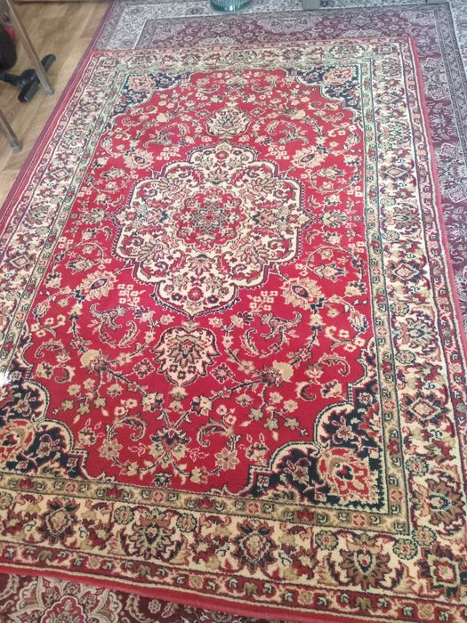 Ковер шерстяной 220х150 б/у