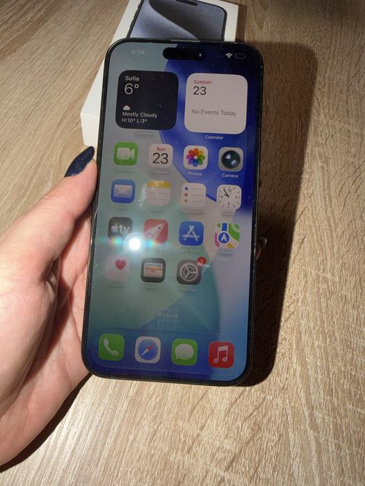 Iphone 15 PRO MAX, Blue Titanium 256GB