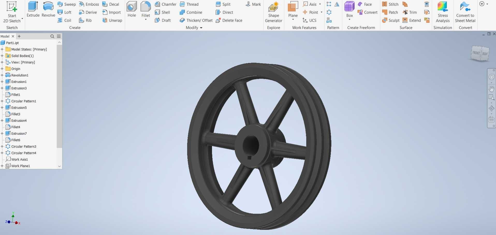 Roti dințate/ Printare 3D / Print / Imprimare 3D / Design / Proiectare