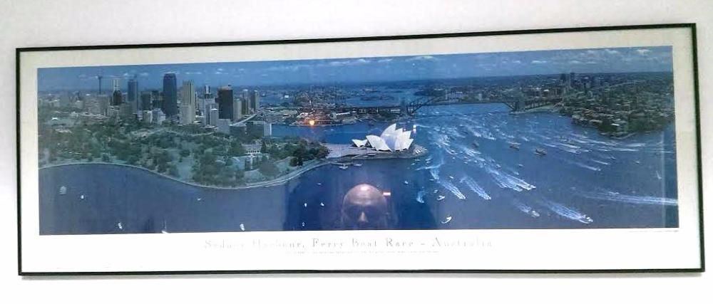 6 Peisaje din Sydney, Australia, inramate, cu dimensiunile: 36x102 cm