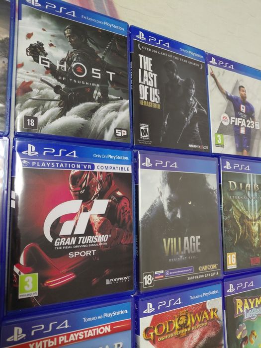 Игры PS4 /PS5 / Диски с играми