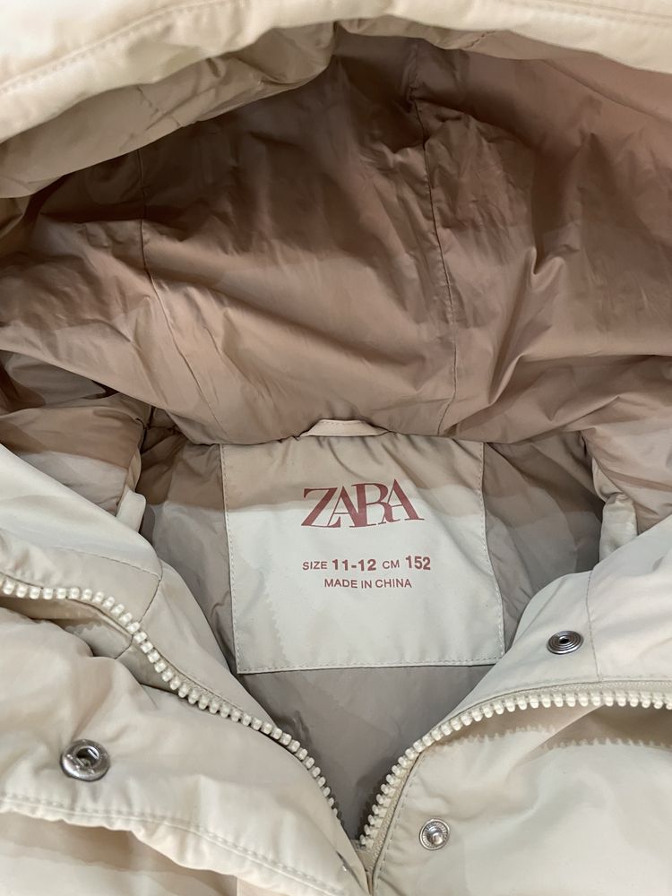 Zara куртка - пуховик на 9-11 лет