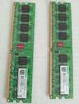 Memorii RAM 2x  1GB DDR2 667 Kingmax