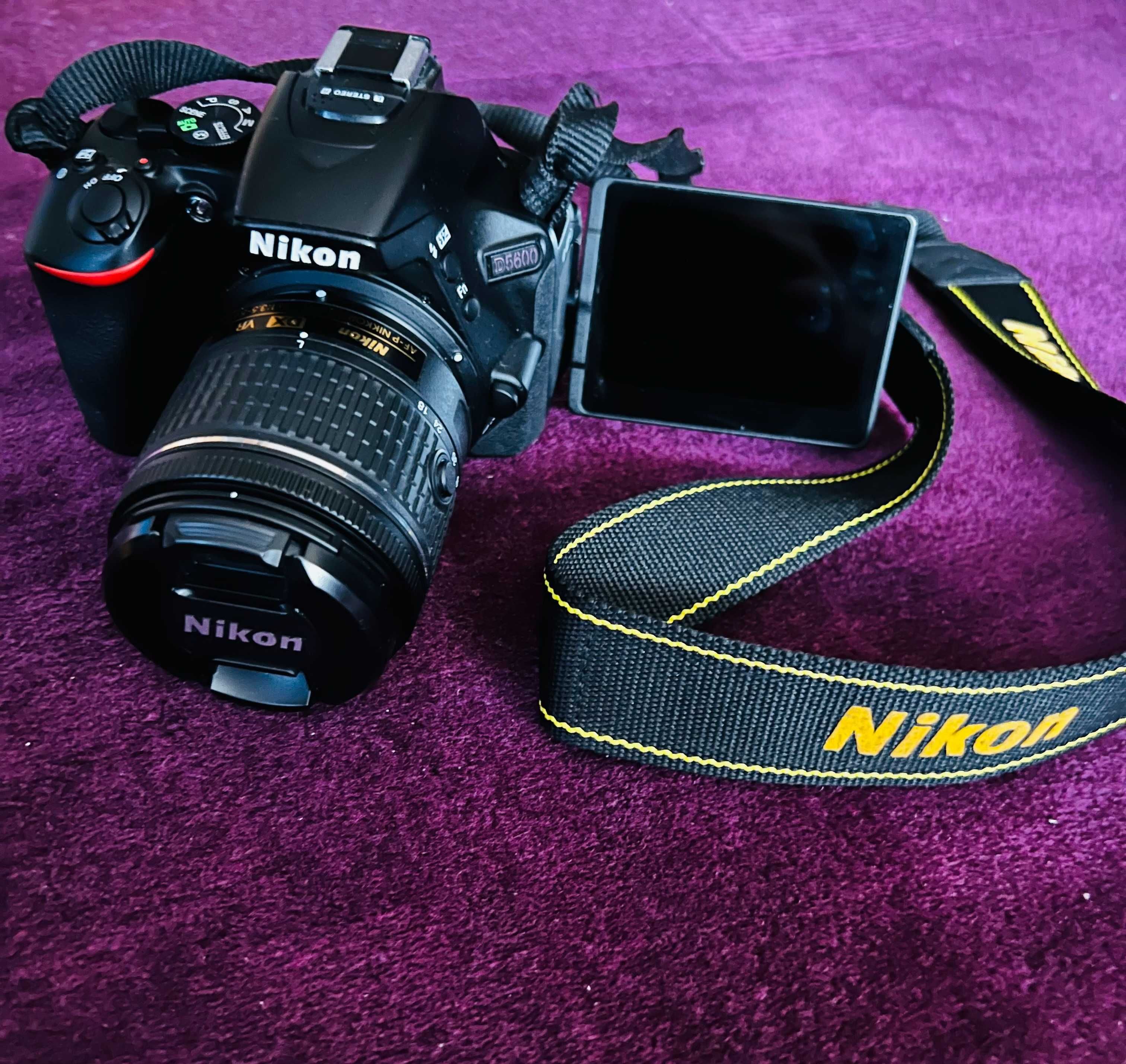 DSRL Nikon D5600 + Nikkor 18-55mm VR kit