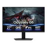 Монитор Samsung Odyssey G5 LS27DG500EIXCI черный