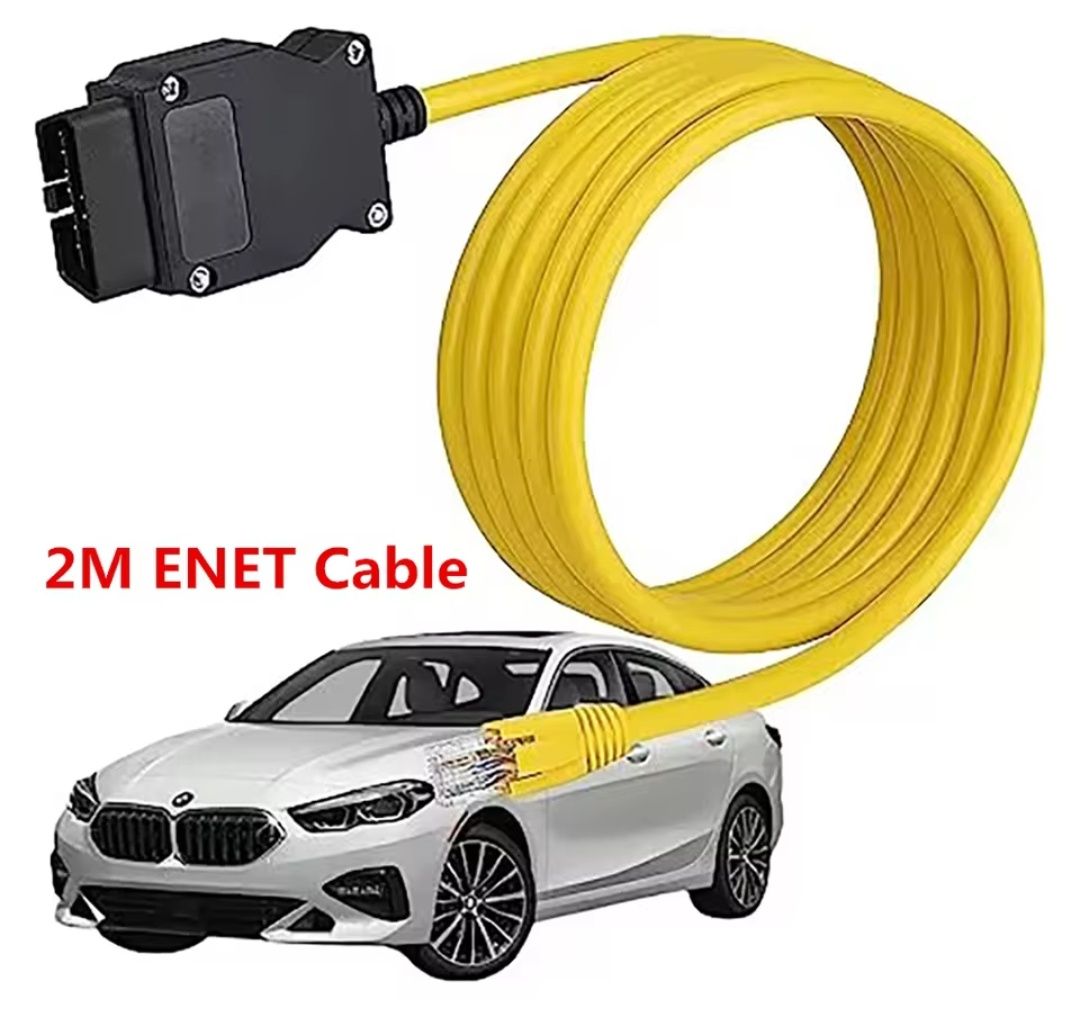 Cablu OBD-ENET / Codare BMW BimmerCode MHD ista eSys Actualizare Hărți