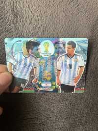 Messi si Aguero Cartonas World cup 2014