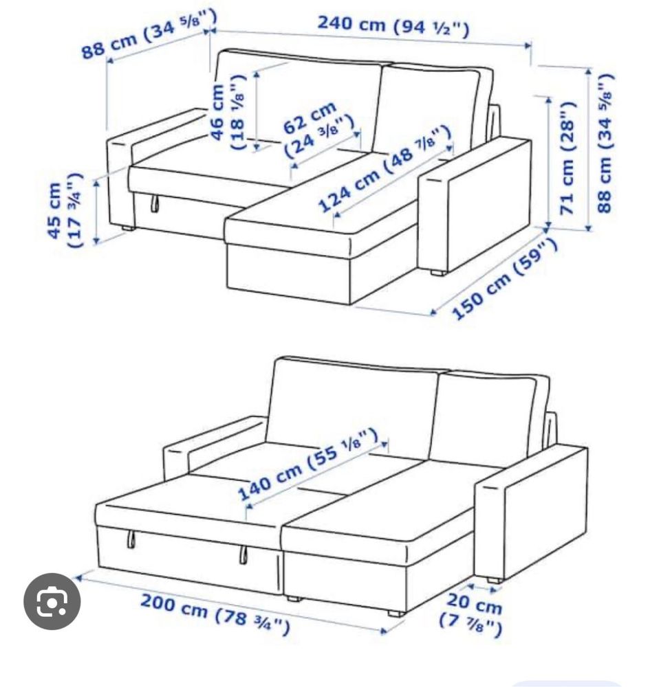 Диван-кровать Ikea