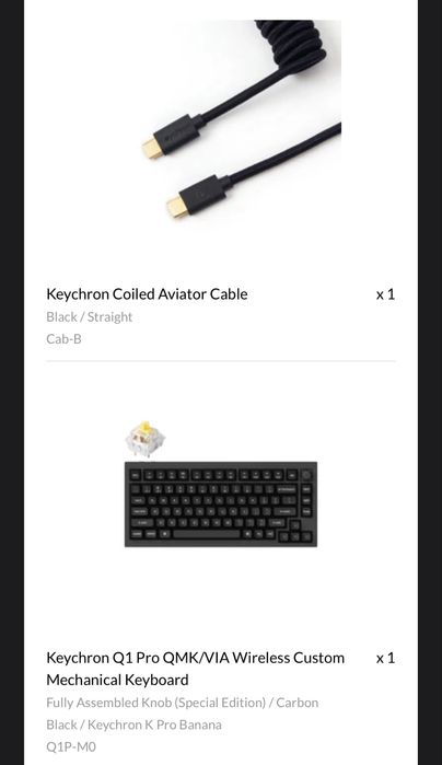 Клавиатура Keychron Q1 Pro