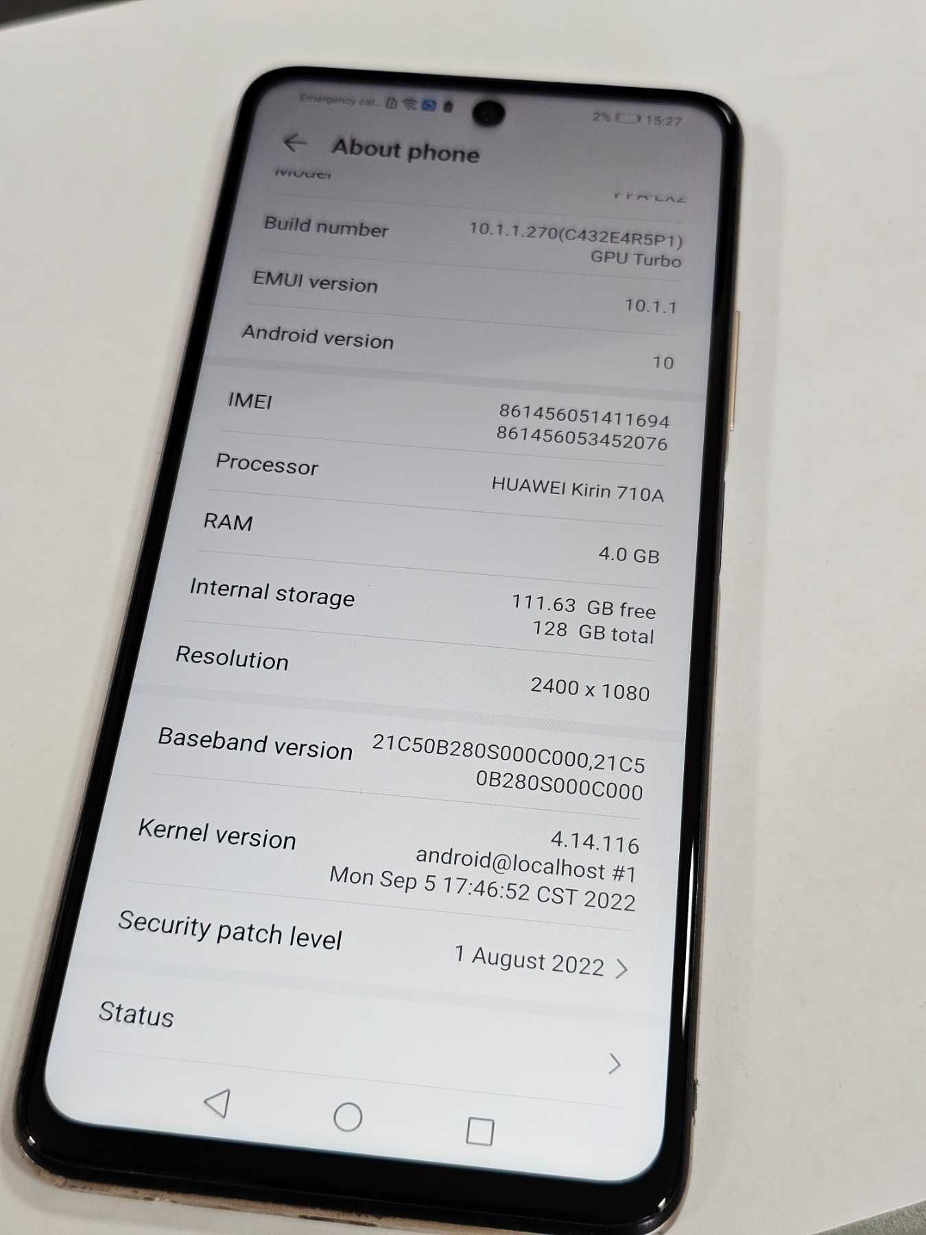 Смартфон Huawei P Smart (2021), Dual SIM, 128GB, 4GB RAM