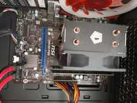 Intel Core i5 4460+MSI H81 M-P33 LGA1150+16Гб DDR3 1600 ghz + башенный