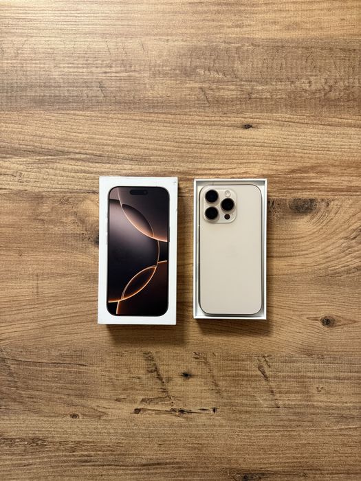 IPhone 16 PRO 512 ГБ като НОВ ! Desert Titanium
