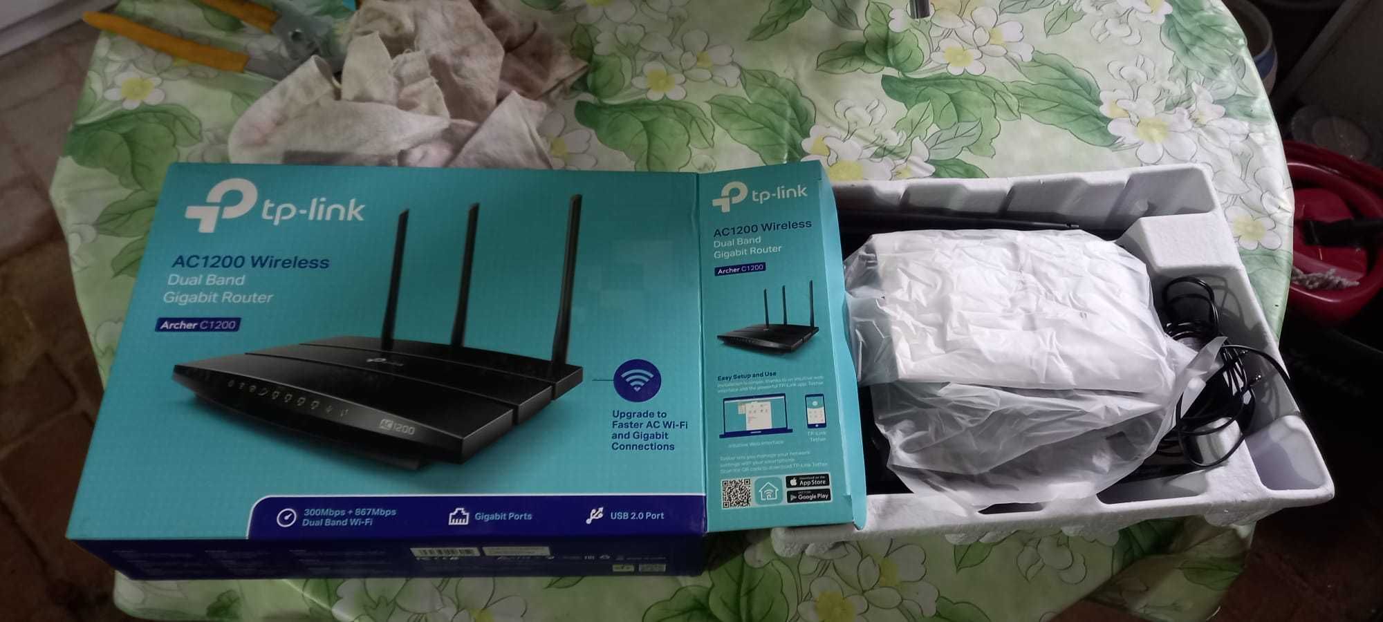 Router wireless  TP-Link ARCHER C1200, 5 porturi, 1200 Mbps