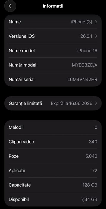 Iphone 16 in garantie