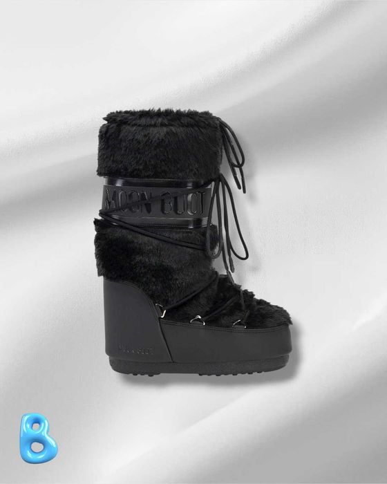 Moon Boot Icon Faux Fur