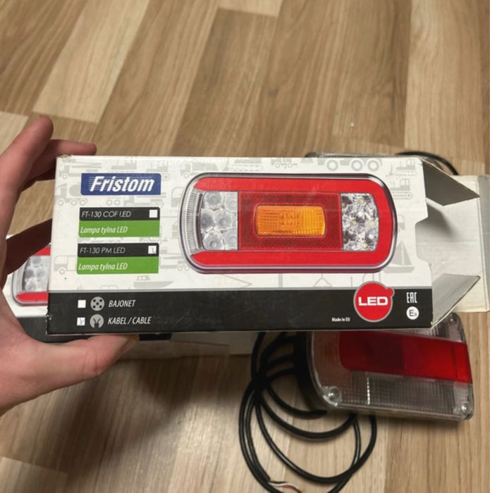 Lampă spate remorci platforme - LED, FT-130 Fristom