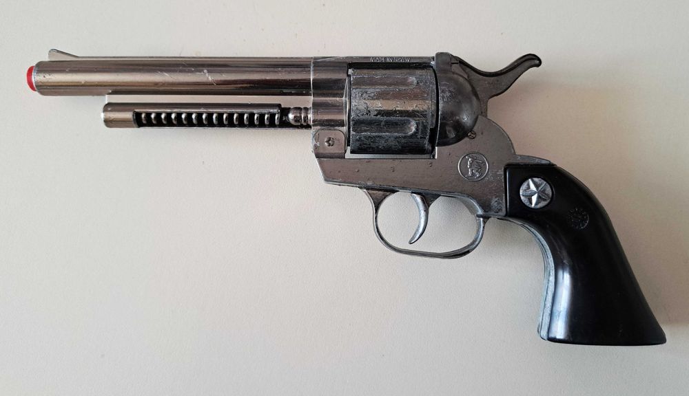 Jucarie pistol metalic western - Gonher (Spania)