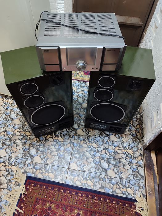 Продается калонки S90 +усилитель