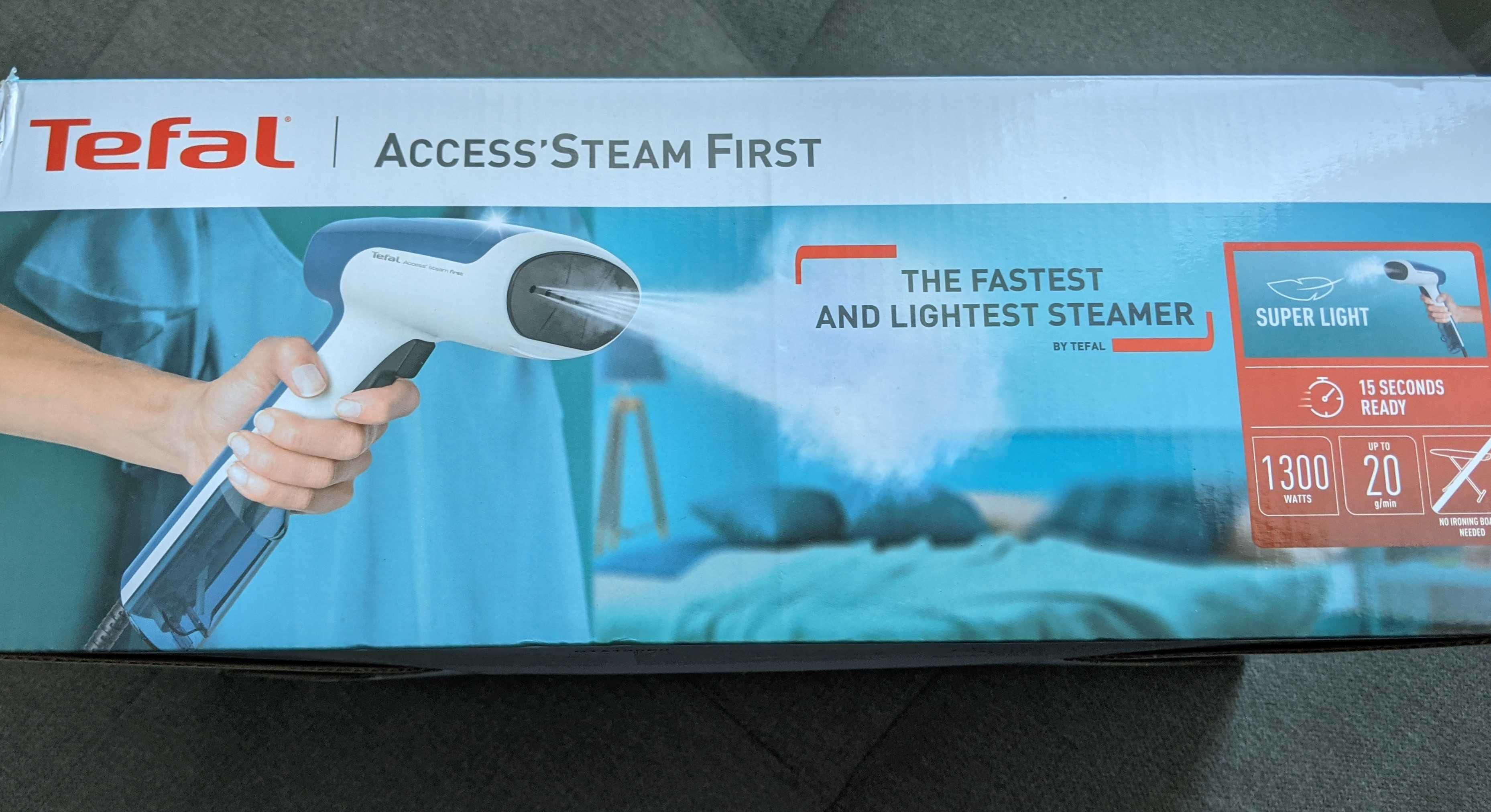 TEFAL Access Steam First, Уред за Гладене с Пара, DT6131, 1300 W