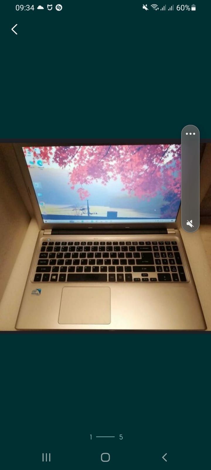 Laptop Acer Slim 15 inch, Geanta transport