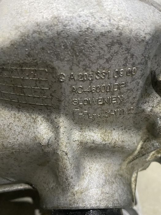 Diferential fata Mercedes W253 Glc , W205 C class 4matic