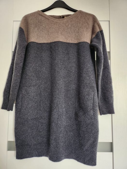 Loro Piana Baby Cashmere Pullover – 100% Cashmere – Beige/Grey – M