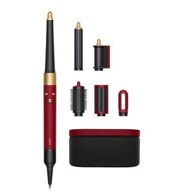 Фен-Стайлер Dyson HS08 Airwrap i.d Long Red Velvet | Гравировка!