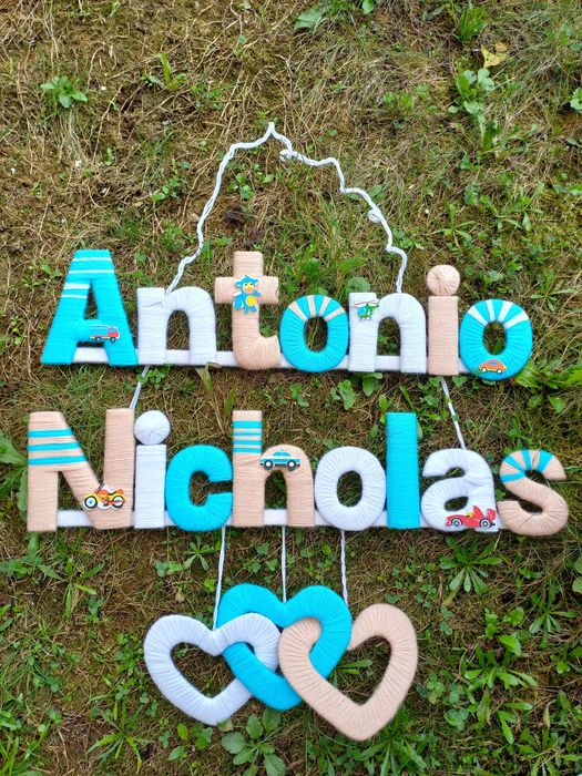 Nume decorative handmade