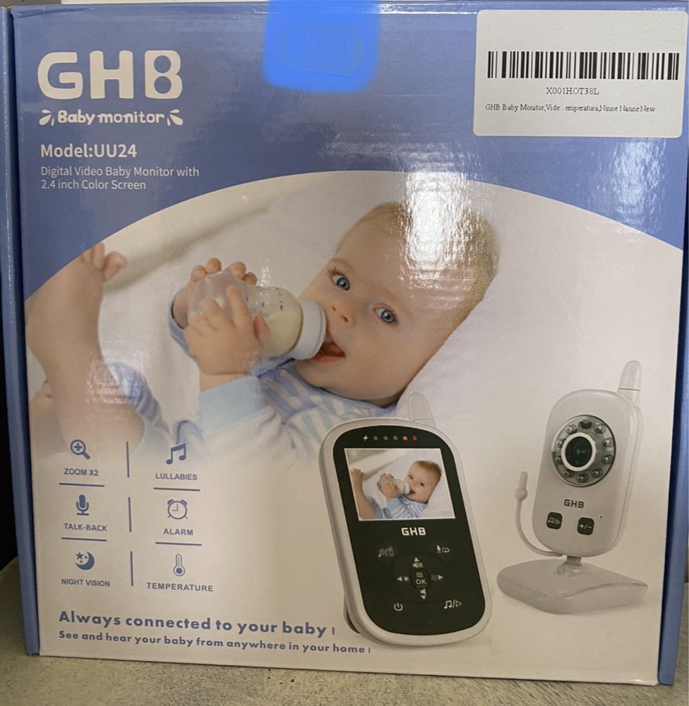 Baby Monitor Video pentru bebelusi, nou!!!