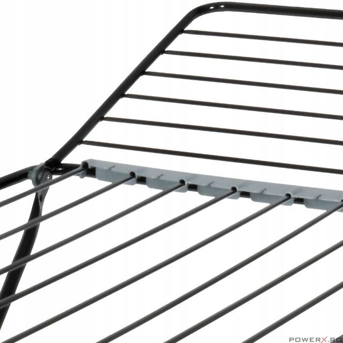 Uscator vertical pentru rufe, 178 x 55 x 106 cm, negru, model 203,