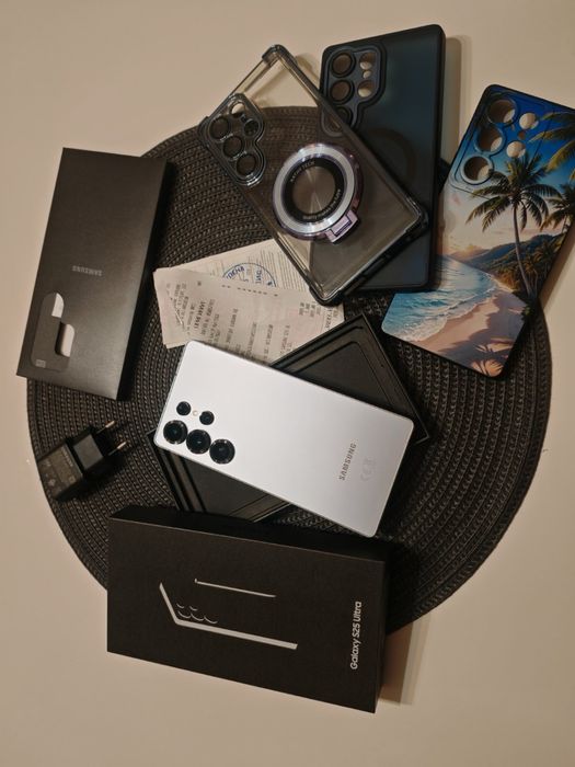 Samsung galaxy s25 Ultra 1TB silver blue като НОВ